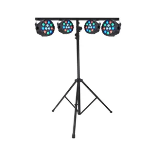 Jeu de lumières IBIZA PROJECTEURS IBIZA A LED Pack Light 4 PAR