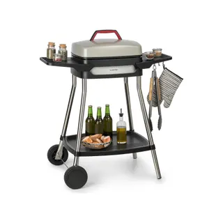Barbecue électrique KLARSTEIN Gatsby 2000W - 20x32cm - Beige