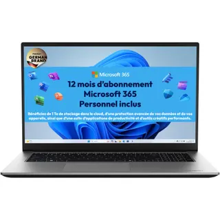 Ordinateur portable MEDION Avantum 17E1e MD600034 M 17,3" Intel N100 8 Go RAM DDR4 SSD 128 Go