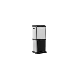 Poubelle de cuisine tri sélectif KLARSTEIN Ecosystème tri sélectif pédale 45L Inox