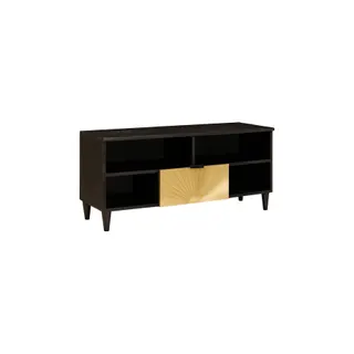 Meuble TV HELLOSHOP26 Meuble TV élégant moderne avec tiroirs e