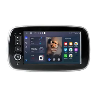 Autoradio connecté JUNSUN pour Smart Forfour Fortwo 453 Carplay