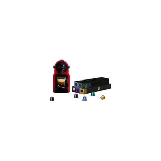 Cafetière à dosettes KRUPS BUNDLE INISSIA + 50 CAPSULES