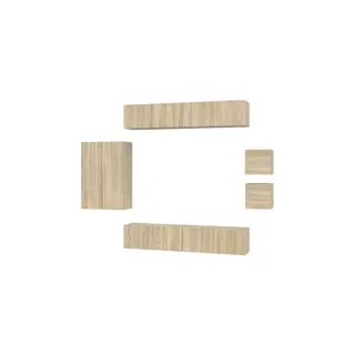 Meuble TV HELLOSHOP26 Ensemble de meubles armoire buffet TV té