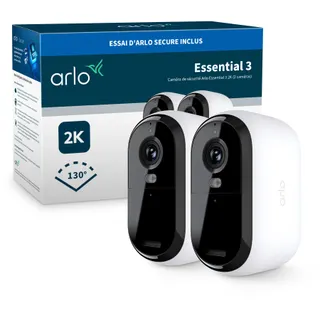 Caméra de surveillance ARLO 2 caméras ext Essential3 2K
