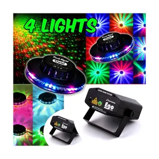 Jeu de lumières LYTOR Light PARTY 4 Effets FestiNight OVNI LED