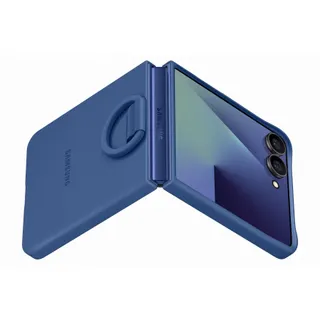 Coque SAMSUNG Galaxy Z Flip 7 anneau Bleu Nuit
