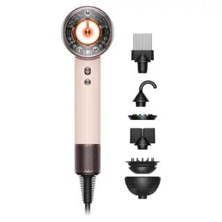 Sèche cheveux DYSON Supersonic Nural cheveux bouclés à frisés Rose Céramique