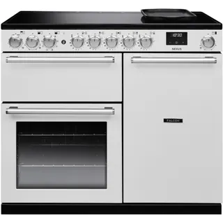 Piano de cuisson induction FALCON NEXUS NGC TAB IND 100 CM BLANC CHROME