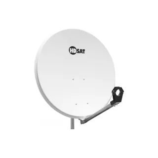 Antenne parabolique HDSAT Parabole Satellite Acier Blanche 8