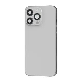Pièce détachée AVIZAR + Vitre arrière iPhone 13 Pro Max Argent