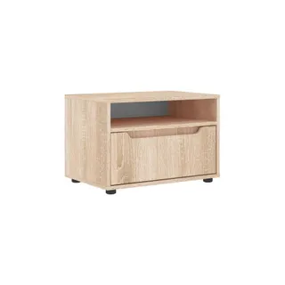 Meuble TV HELLOSHOP26 Meuble TV moderne gain de place avec ran