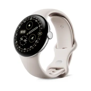 Montre connectée GOOGLE Pixel Watch 4 41mm Argent/Porcelaine BT