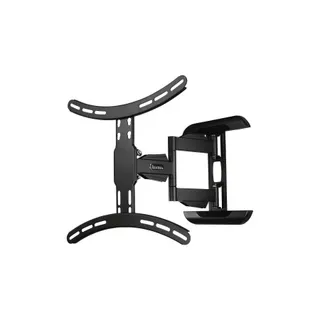 Support mural TV HAMA orientable, 165 cm (65"), 2 bras, Noir