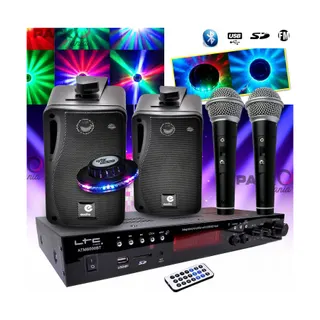 Karaoké LTC AUDIO Karaoké enfant Hi-Fi 100W + 2 micros USB