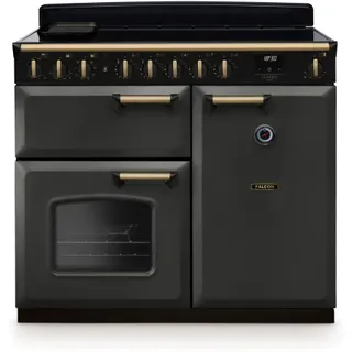 Piano de cuisson induction FALCON NGC TAB IND 100 CM ARDOISE LAITON ANTIQU
