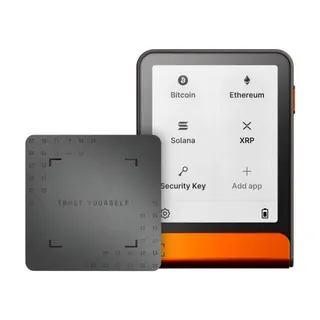 Crypto wallet LEDGER Flex Recovery key Orange