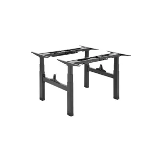 Bureau ergonomique KIMEX Double pied bureau motorisé assis-debout