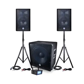 Pack sono BM SONIC PACK Sono BMS-1812 2400W SUB 46cm - 2 en