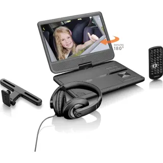 Lecteur DVD portable LENCO DVP-1010BK