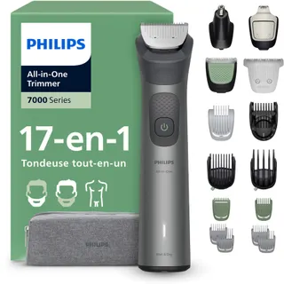 Tondeuse multi usages PHILIPS MG7941/15 Series 7000, 22 hauteurs de coupe, précision 0,2 mm, autonomie 120 mn