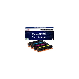 Toner T3AZUR pour Canon MF8280Cw 716 731 (x4)