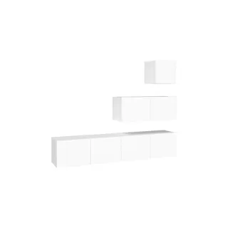 Meuble TV HELLOSHOP26 Ensemble de meubles armoire buffet TV té