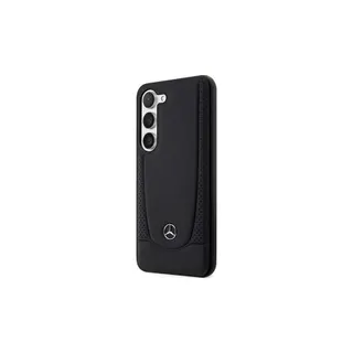 Coque MERCEDES pour Galaxy S23 Plus en Cuir Perforé