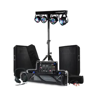 Pack sono BM SONIC Pack Sono 1800W BM SONIC Ampli 1000W, Pa