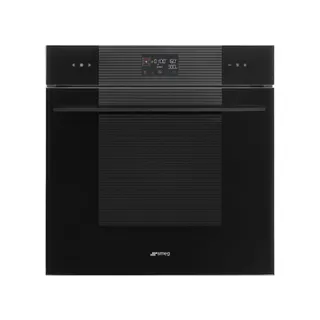 Four micro onde combiné SMEG SO6102M2B3 - Hydrolyse - Porte froide - Rails télescopiques - Écran tactile