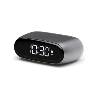 Réveil LEXON Minut ultra-compact Rechargeable Gris