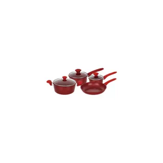 Batterie de cuisine HERZBERG HG04715-RED