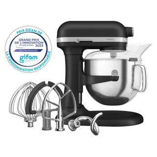 Robot pâtissier KITCHENAID 5KSM70SHXEBK truffe noire