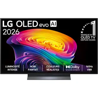 TV OLED LG 48C6 (2026) 48" (121 cm) 4K Ultra HD - Expérience Gaming, 120Hz, Smart TV