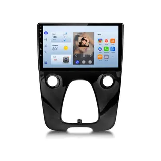 Autoradio connecté JUNSUN pour Peugeot 108/Toyota Aygo 32G Carplay