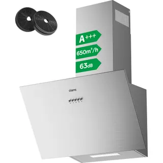 Hotte décorative murale inclinée CIARRA CD6762AS