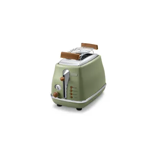 Grille-pain DELONGHI CTOV2103.GR ICONA VINTAGE vert olive