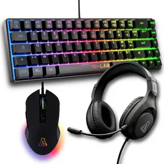 Clavier gamer THE G-LAB Combo Hydrogen 3 en 1