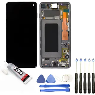 VISIODIRECT Vitre+LCD pour Samsung Galaxy S10 G973F