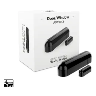 Détecteur de présence FIBARO Détecteur d'ouverture Z-Wave noir avec s