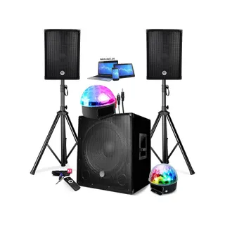 Pack sono BM SONIC ENCEINTE + SUBW USB Bluetooth + PIEDS +