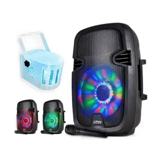 Jeu de lumières PARTY LIGHT&SOUND Enceinte mobile PARTY7 à LEDs RVB - 300W