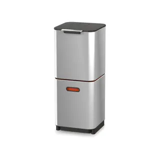 Poubelle de cuisine tri sélectif JOSEPH JOSEPH Totem Compact 40L tri selectif Acier