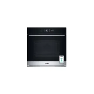 Four encastrable fonction vapeur WHIRLPOOL WOI5S8PM1SXAF - Pyrolyse - Chaleur tournante - Vapeur - Porte froide - Rails télescopiques
