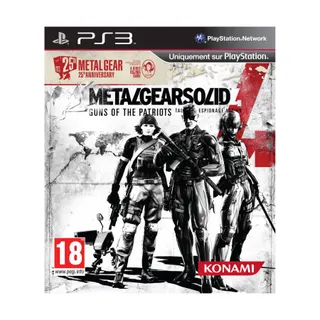 Jeu PS3 KONAMI Metal Gear Solid 4 Edition 25 ans Reconditionné