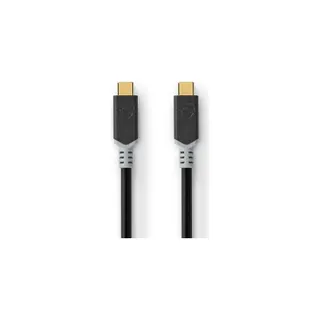 Câble USB NEDIS USB-C Mâle vers USB-C Mâle 100W 2m