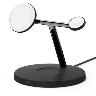 Chargeur universel BELKIN MagSafe 3 en 1 Noir