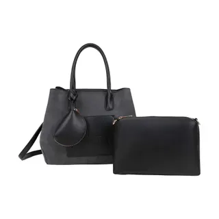 Sac bandoulière GALLANTRY Femme Lavana Effet Suédine avec Pochette