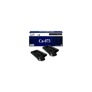 Toner T3AZUR compatible avec Canon 073 Noir (x2)