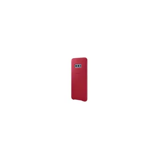 Coque SAMSUNG S10e Cuir rouge bordeau